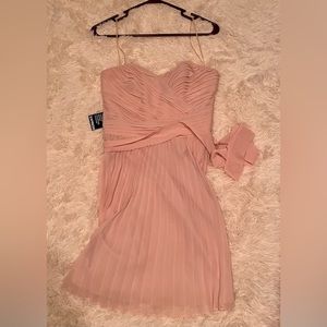 EXPRESS blush pink dress